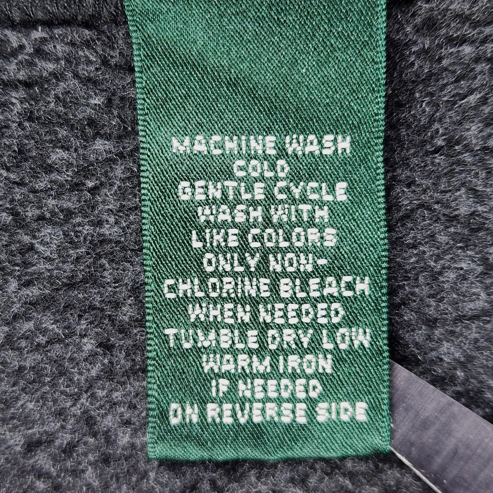 Lauren Active Ralph Lauren Vest Womens XL Gray Fleece Full Zip Stretch Pockets - Picture 12 of 14